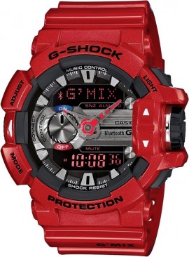 Casio G-Shock Bluetooth Music Control G'MIX GBA-400-4A
