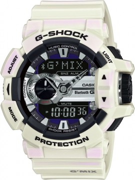 Casio G-Shock Bluetooth Music Control G'MIX GBA-400-7C