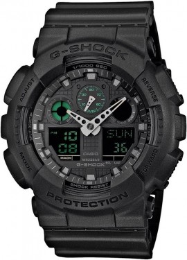 Casio G-Shock Mission Black GA-100MB-1A