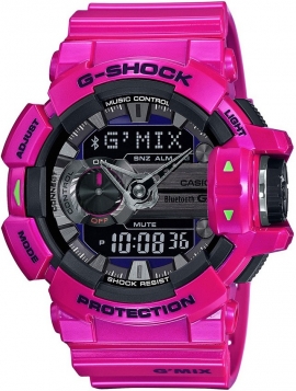 Casio G-Shock Bluetooth Music Control G'MIX GBA-400-4C