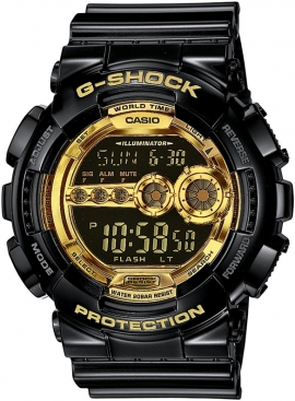 Casio G-Shock Garish Black GD-100GB-1E